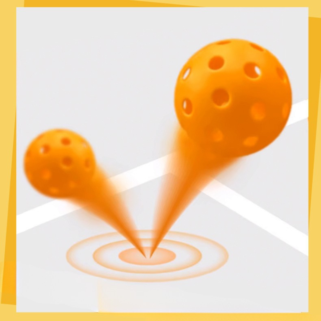 Outdoor-use Pickleball – 12 Pcs