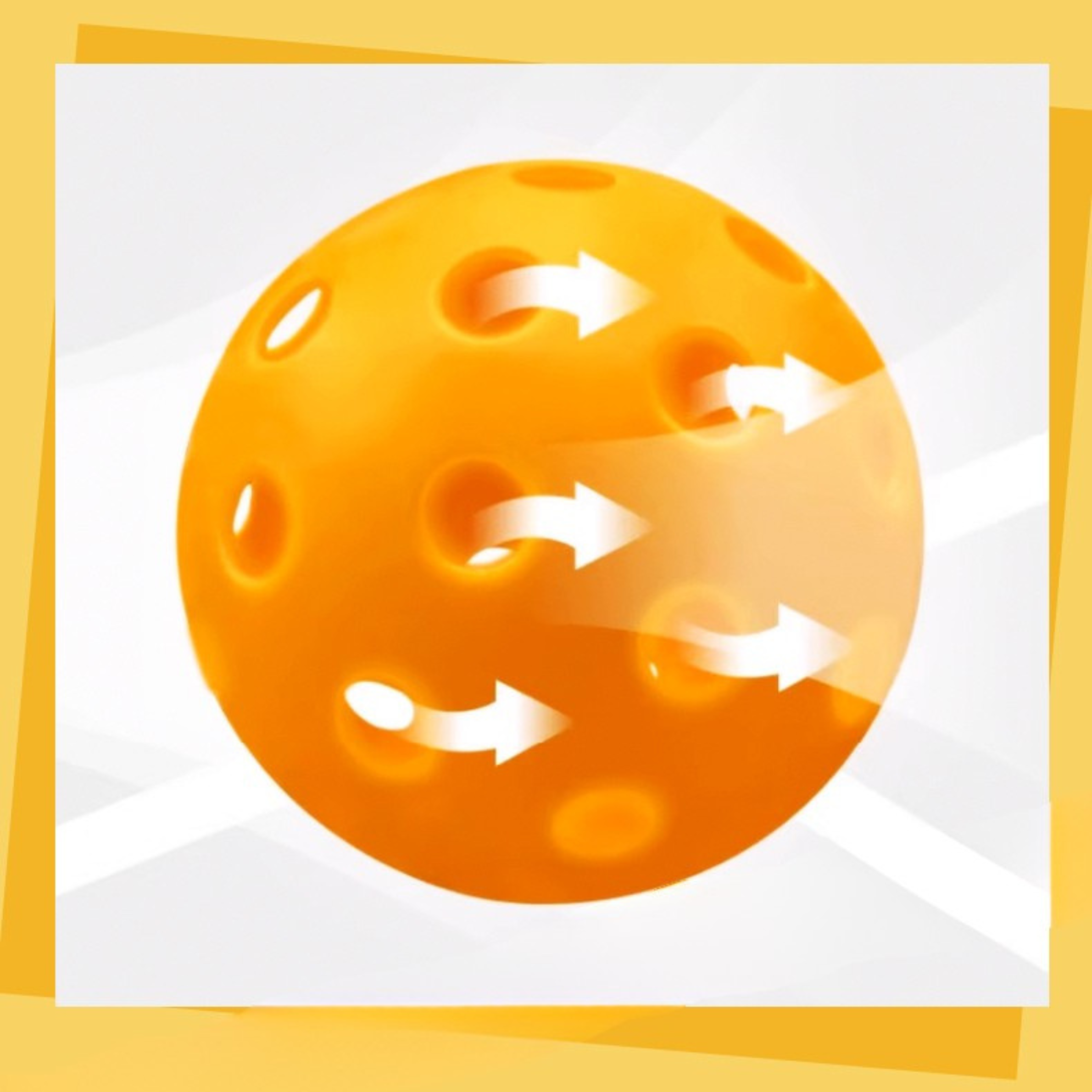 Premium Match Pickleball – 6 Pcs